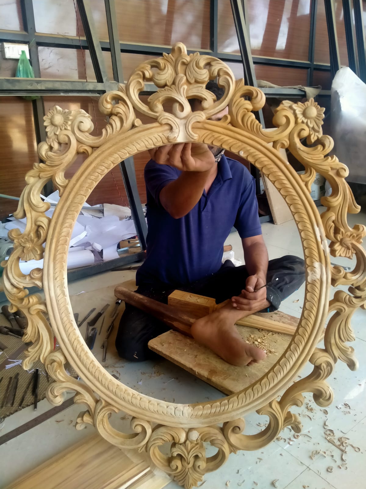 Artisan at work